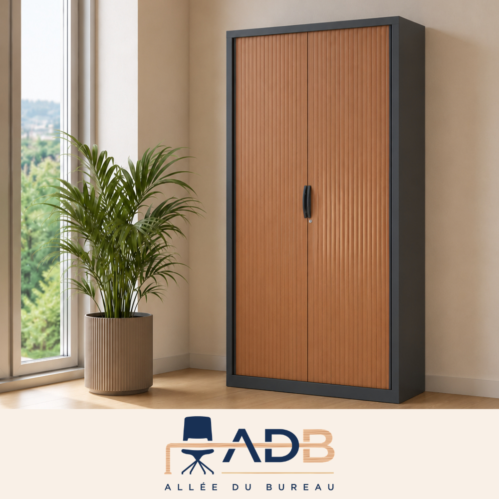 ARMOIRE HAUTE À RIDEAUX