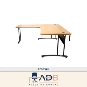 BUREAU COMPACT AVEC RETOUR