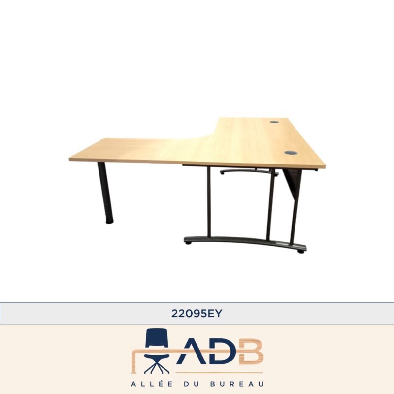 BUREAU COMPACT AVEC RETOUR
