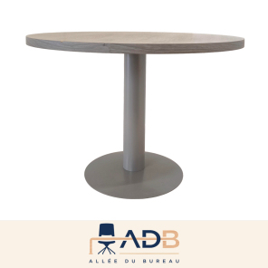 TABLE DE RÉUNION RONDE 3 PERSONNES