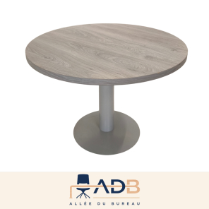 TABLE DE RÉUNION RONDE 3 PERSONNES
