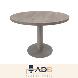 TABLE DE RÉUNION RONDE 3 PERSONNES