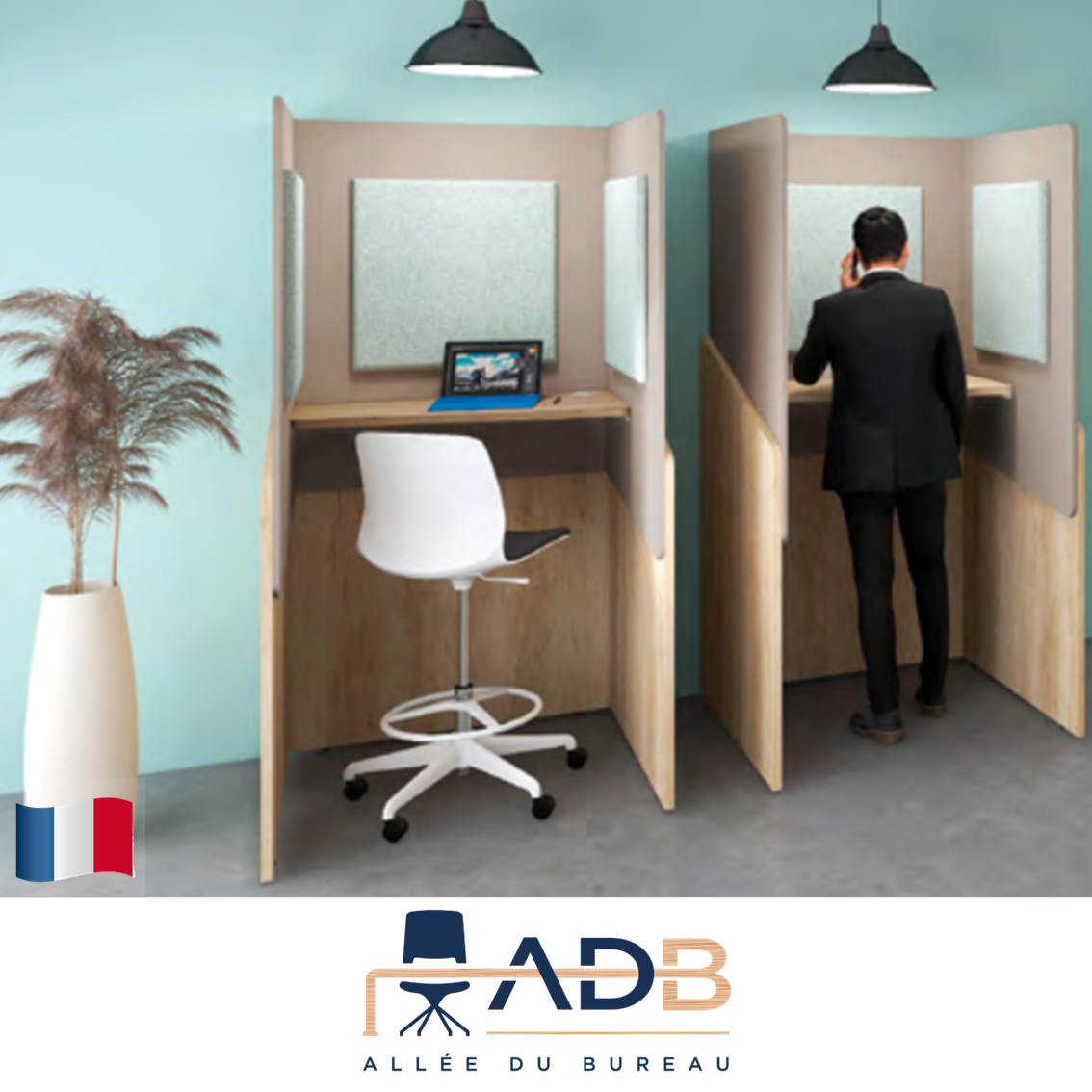 CABINE DEBOUT CALME