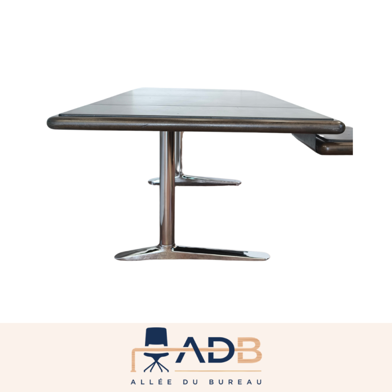 BUREAU DE DIRECTION AVEC RETOUR GAUCHE - WARREN PLATNER