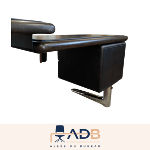 BUREAU DE DIRECTION AVEC RETOUR GAUCHE - WARREN PLATNER