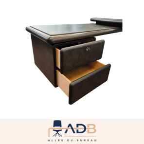 BUREAU DE DIRECTION AVEC RETOUR GAUCHE - WARREN PLATNER