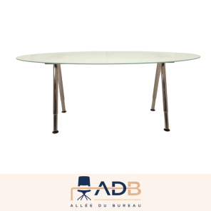 TABLE DE RÉUNION RÉGLABLE OVALE