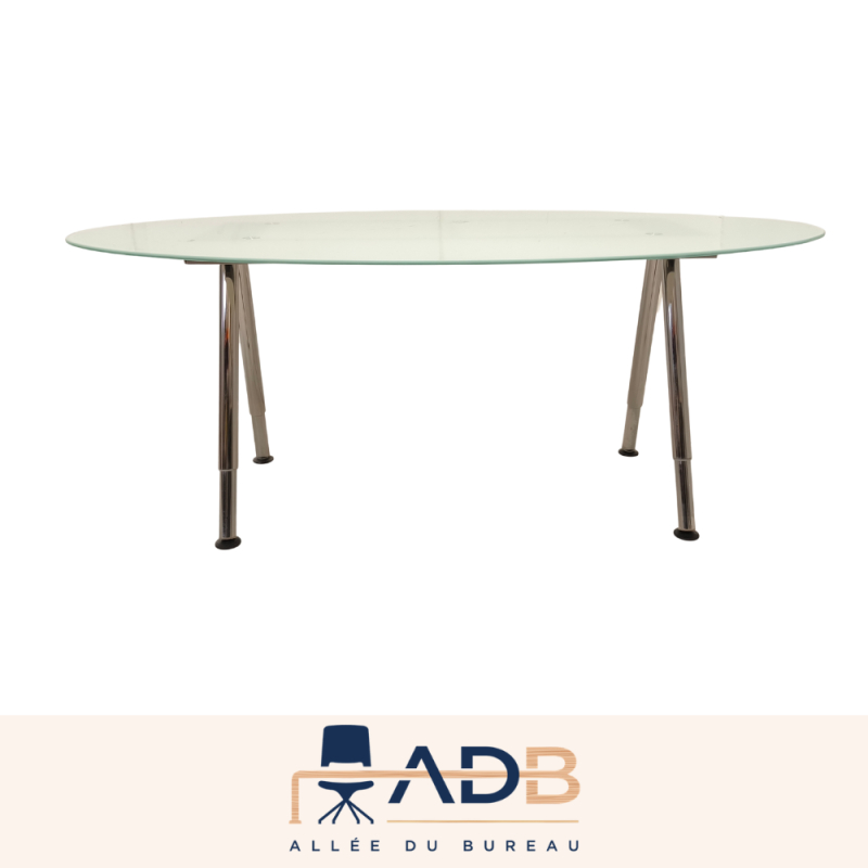 TABLE DE RÉUNION RÉGLABLE OVALE