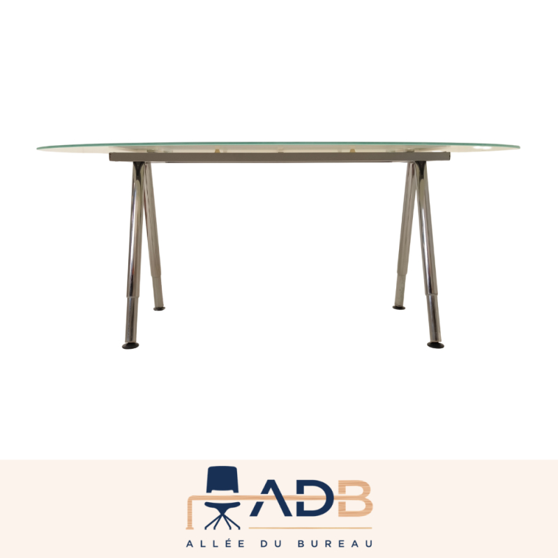 TABLE DE RÉUNION RÉGLABLE OVALE
