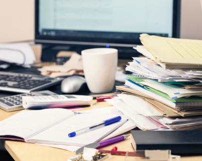 UN BUREAU MAL RANGÉ NUIRAIT À VOTRE PRODUCTIVITÉ